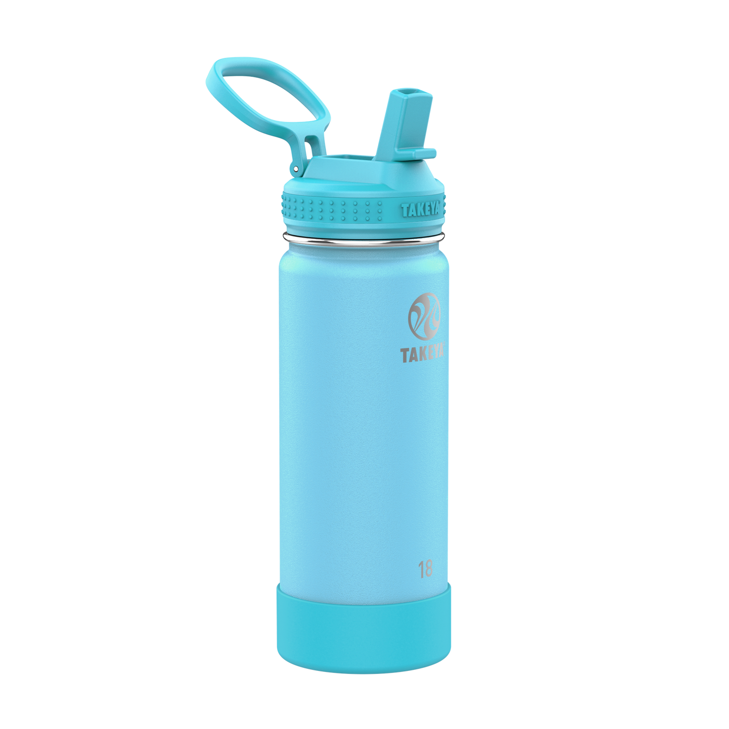 actives-kids-glow-in-the-dark-water-bottle-with-straw-lid-g1 51077-Actives-Kids-Straw-18-GID-GlowWormBlue-angle.png