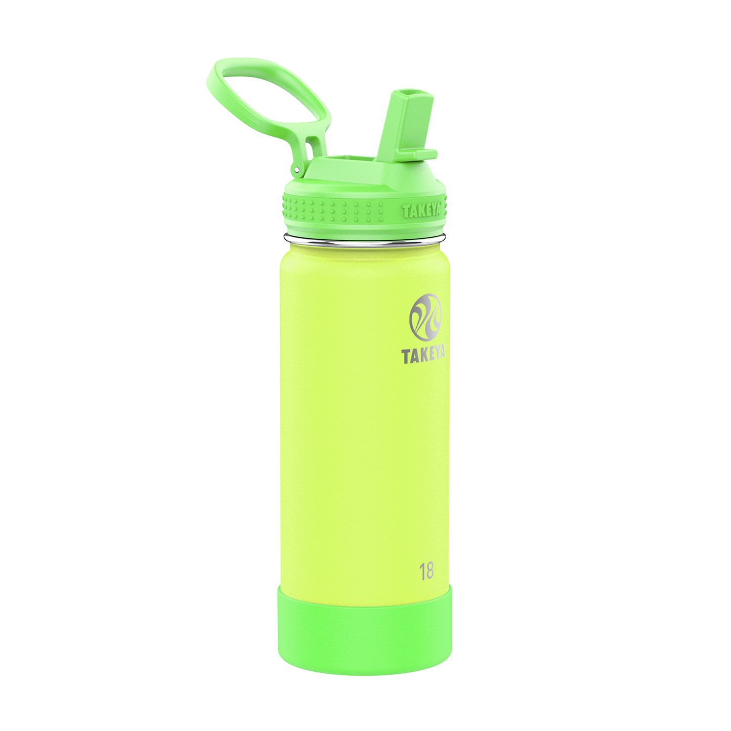 actives-kids-glow-in-the-dark-water-bottle-with-straw-lid-g1 51075-Actives-Kids-Straw-18-GID-LightningGreen-angle.png