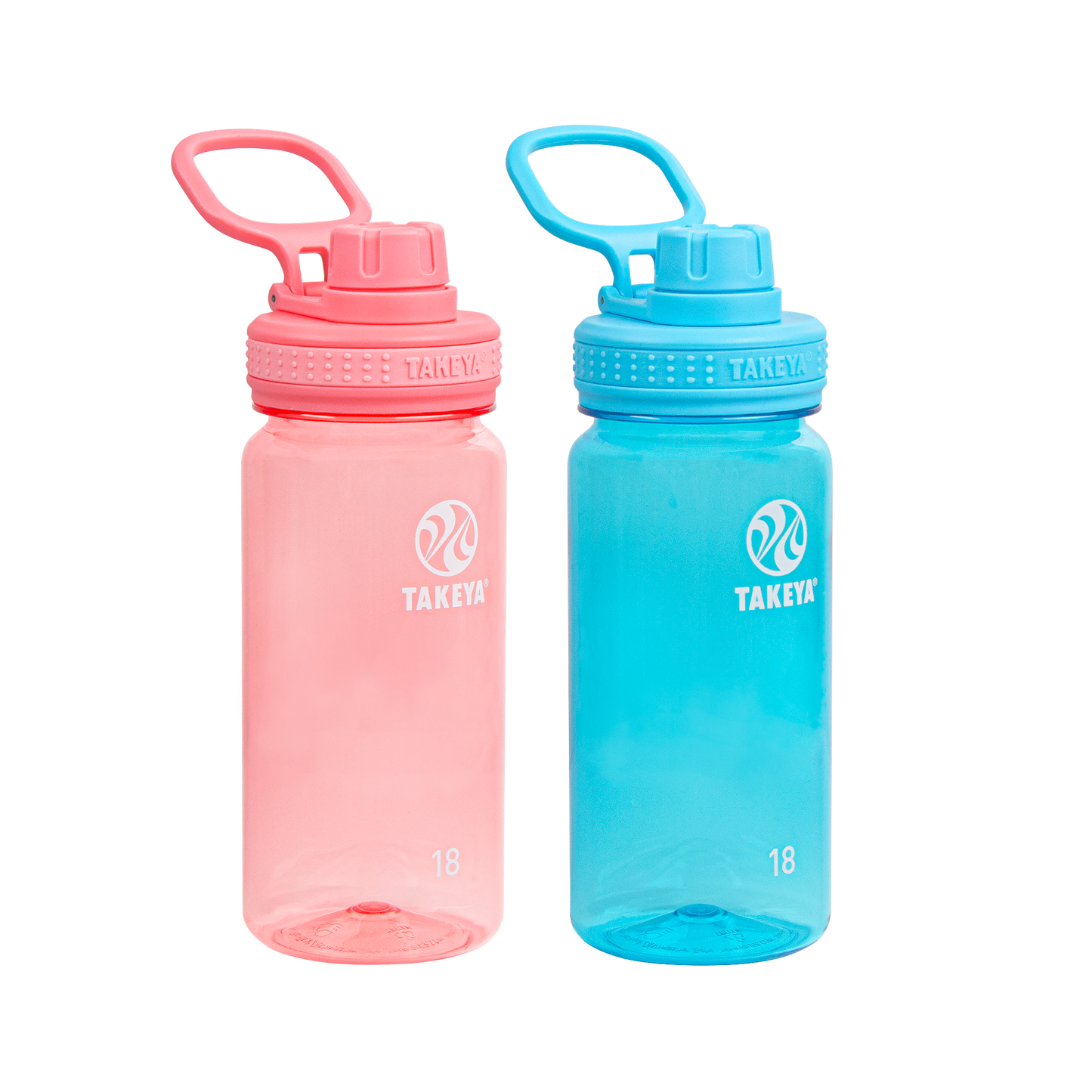 tritan-water-bottle-bundle-with-spout-lid-2-pack-d0 51475-Tritan-Spout-18-2pk-FlutterPink-BreezyBlue-Front_1.png