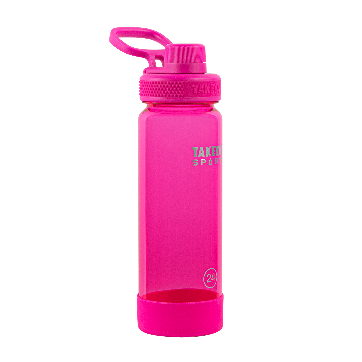 tritan-sport-water-bottle-with-spout-lid-o2 51671-TKS-Tritan-Spout-24-PinkSweep-frontangle.png