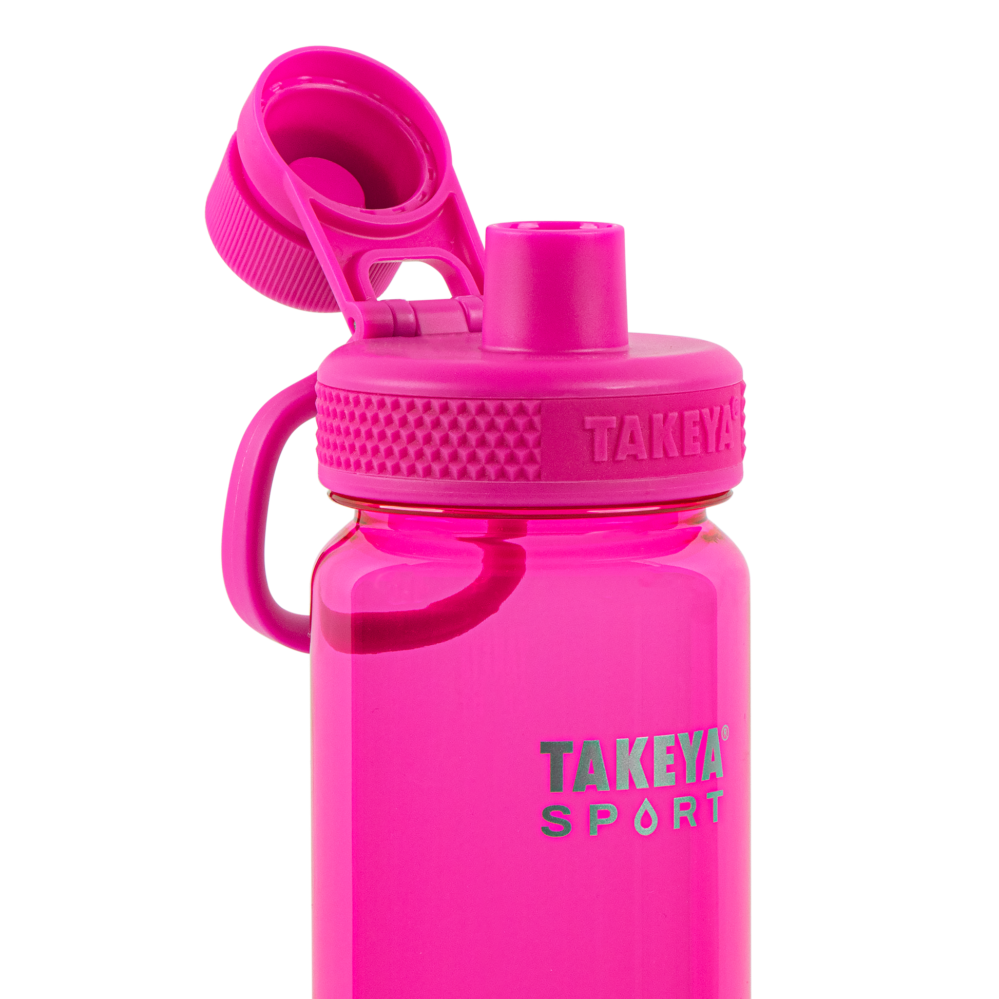tritan-sport-water-bottle-with-spout-lid-o2 51671-TKS-Tritan-Spout-24-PinkSweep-openlid.png