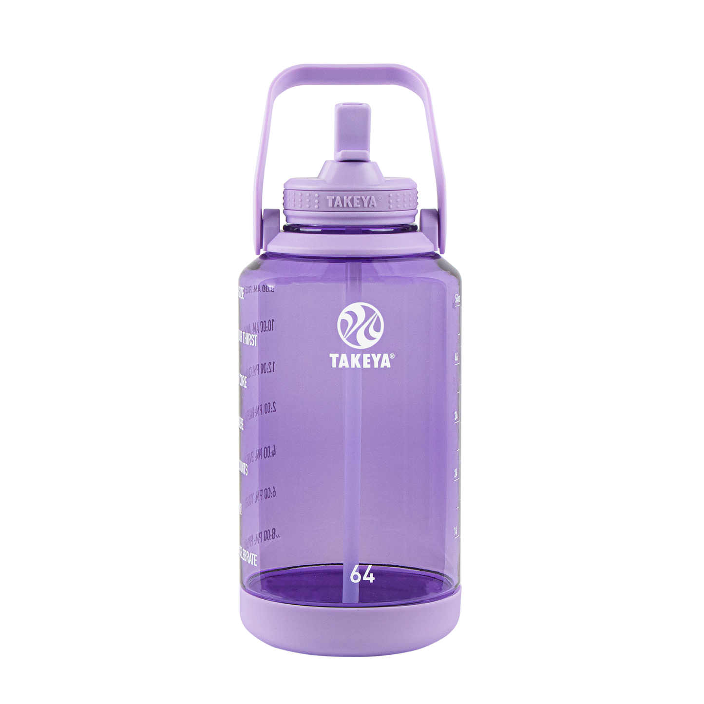 tritan-motivational-water-bottle-with-straw-lid-u7 54144-Tritan-Straw-Motivational-64-VivacityPurple-front.png