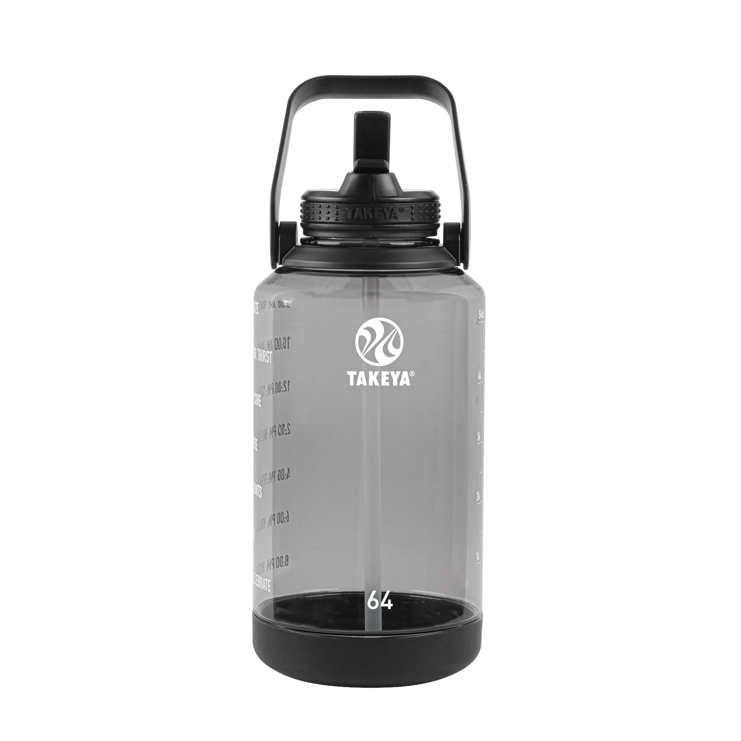 tritan-motivational-water-bottle-with-straw-lid-u7 54145-Tritan-Straw-Motivational-64-StormyBlack-front.png